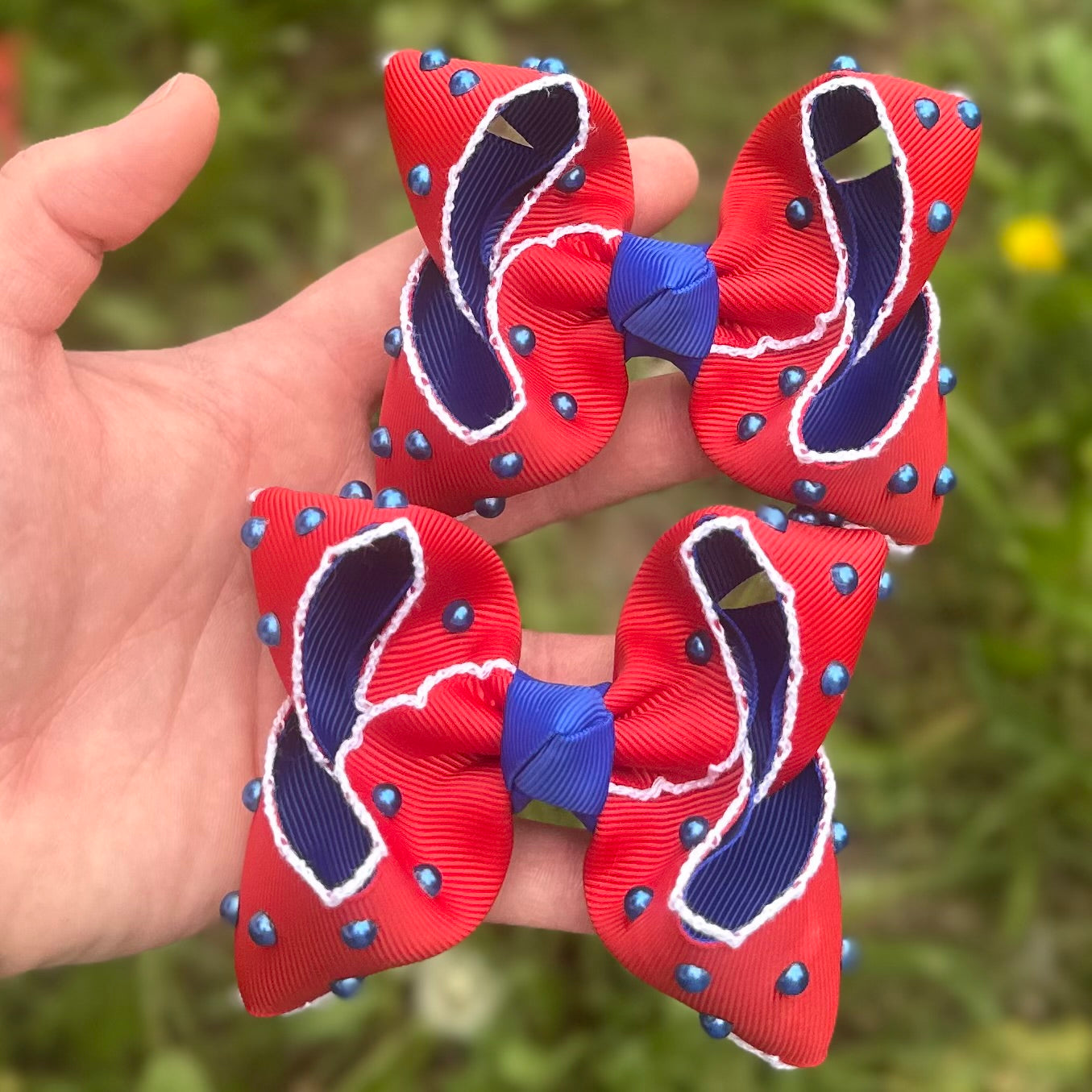 Patriotic Pearl Piggies