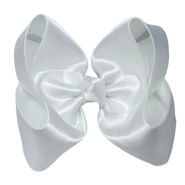 5 Solid Color Satin Bow Bundle