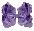 5 Solid Color Ruffle Bow Bundle